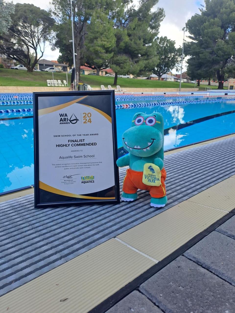 Congratulations to Aqualife Swim School